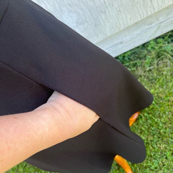 Betsey Johnson Black Cutout Textured Fit & Flare Dress Size 4 Pre-Lovedxd - Picture 7 of 10